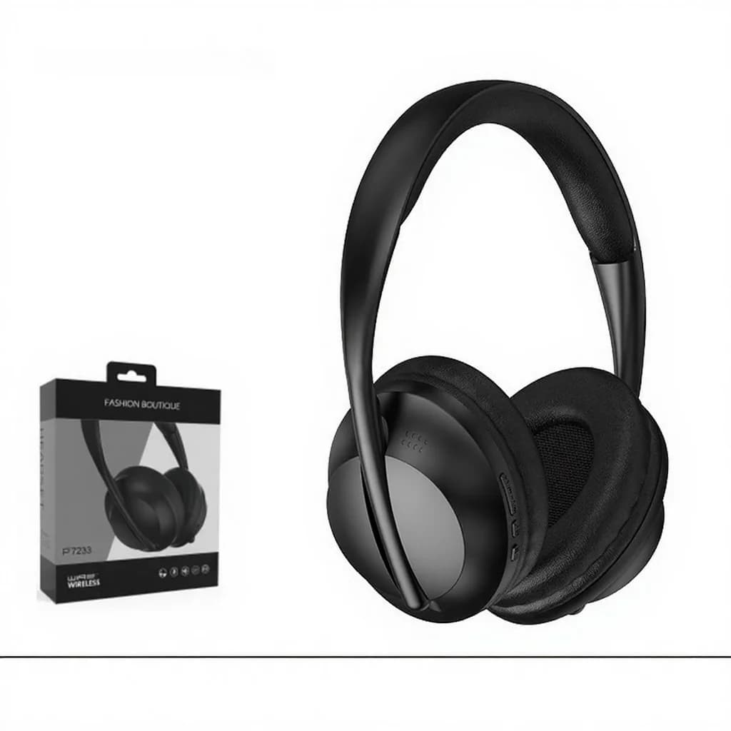 Over-Ear Wireless Headphones with TF Card Slot and AUX Input