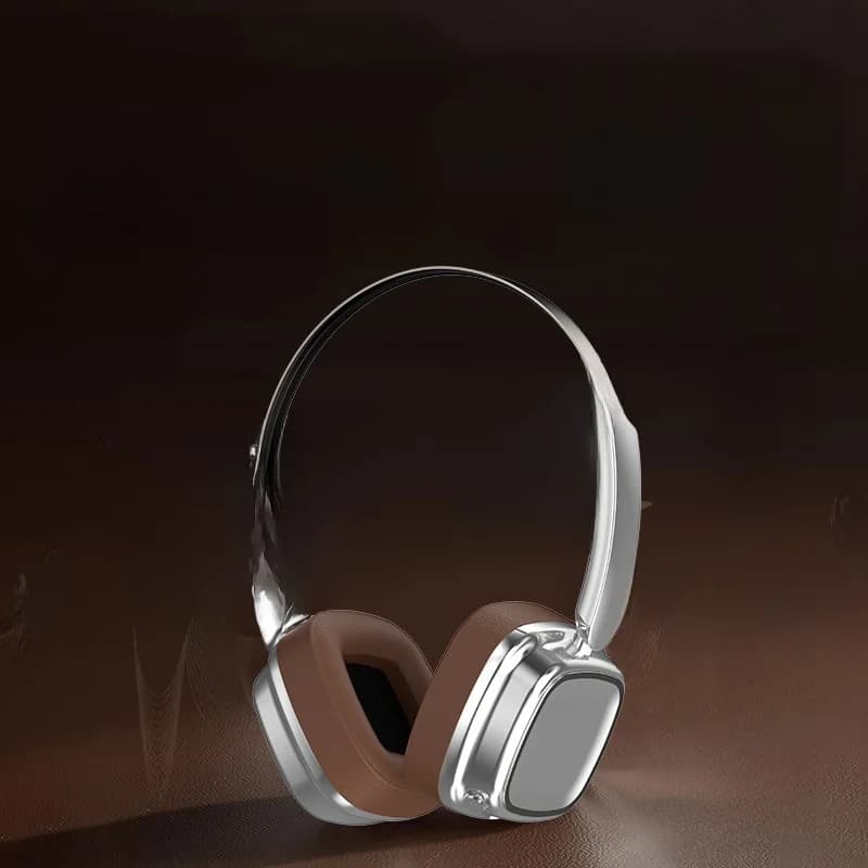 Retro Over-Ear Wireless Headphones Bluetooth 5.4 Stereo Bass