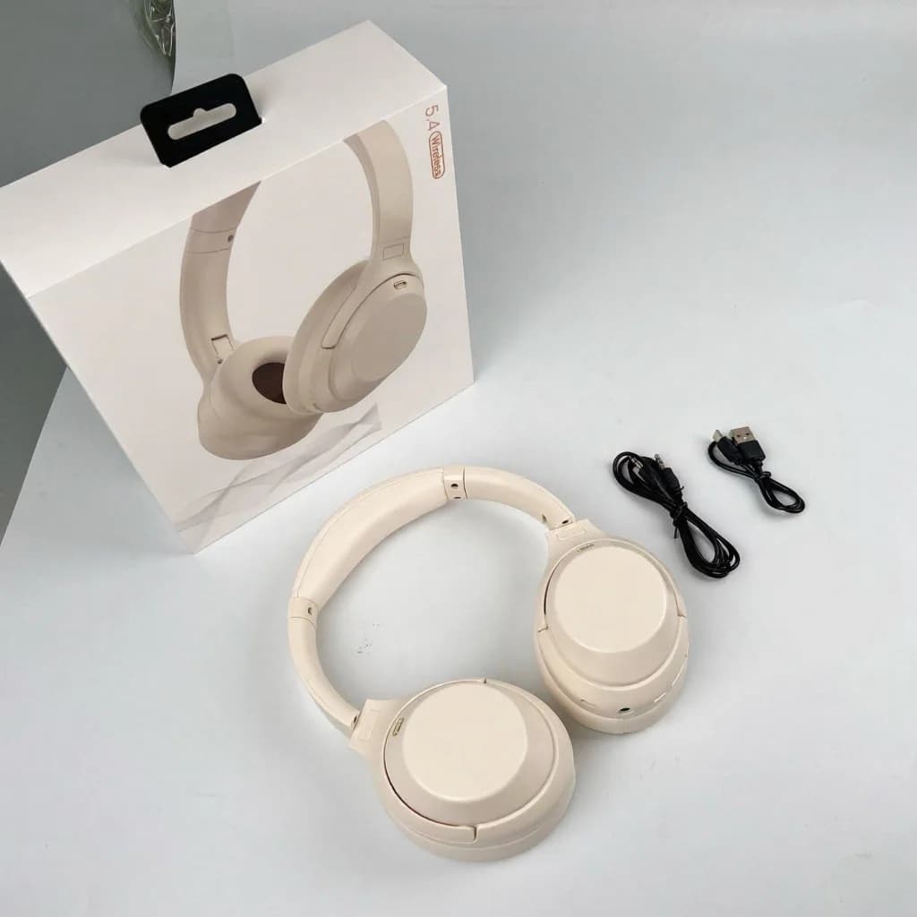 Wireless Over-Ear Headphones with Active Noise Cancelling and Type-C