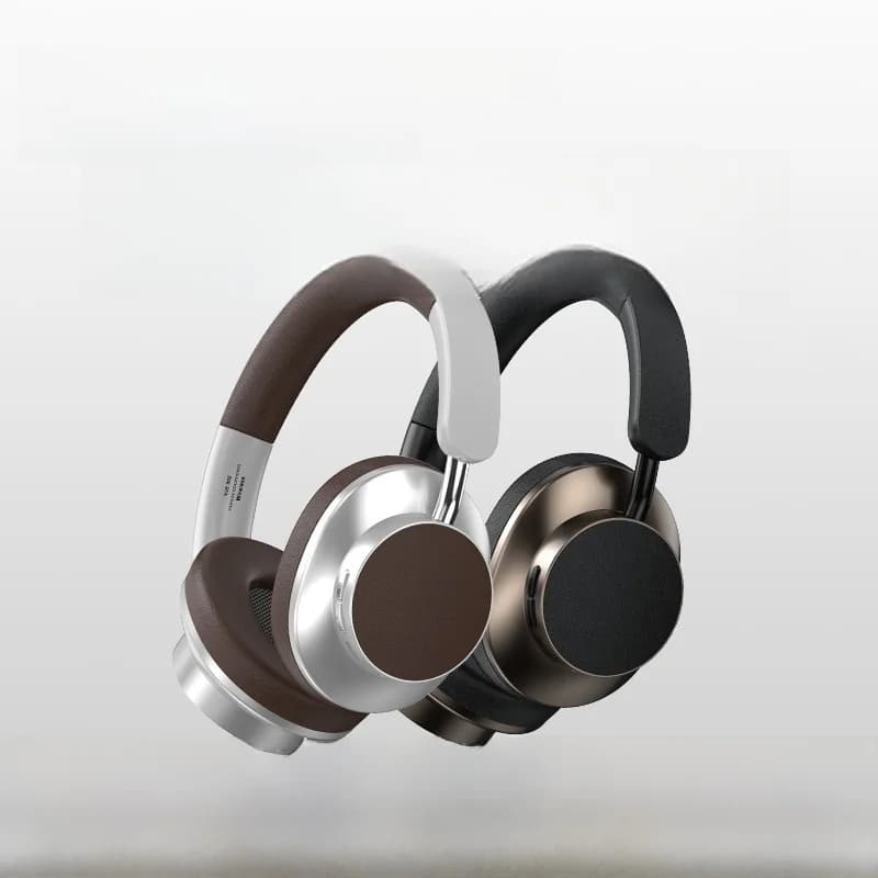 Ακουστικά Bluetooth Over-Ear Ρετρό με FM Radio και Θύρα TF