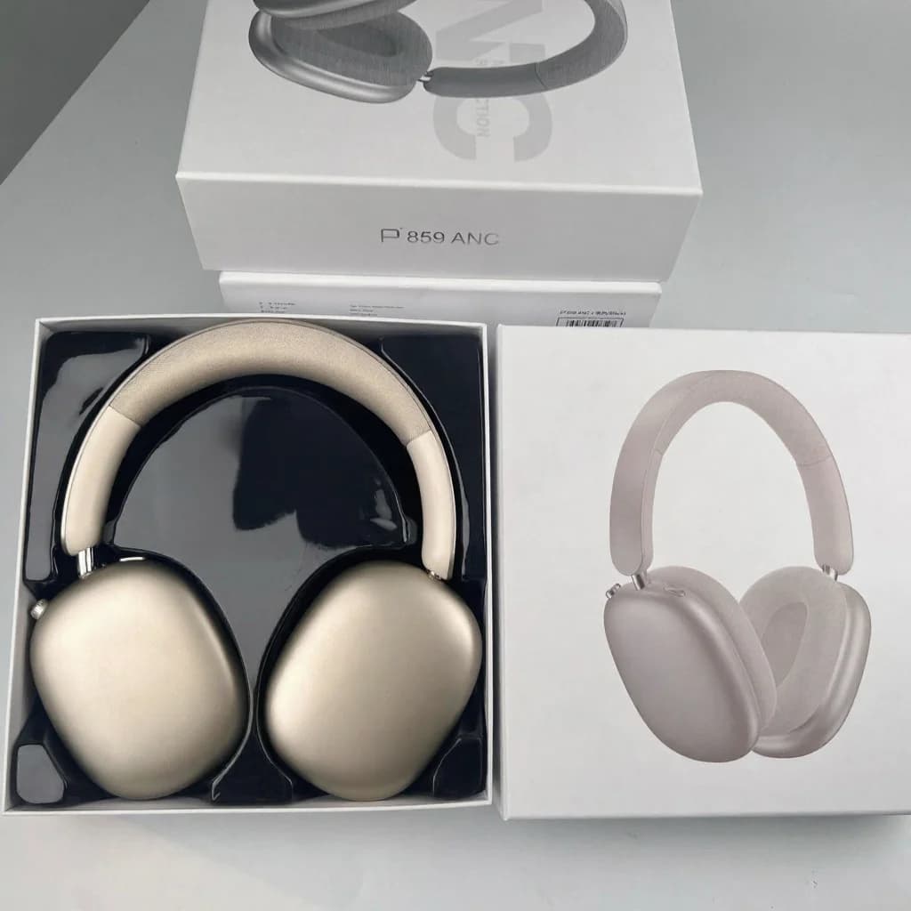 Over-Ear Wireless Headphones with Active Noise Cancelling and Long Battery Life