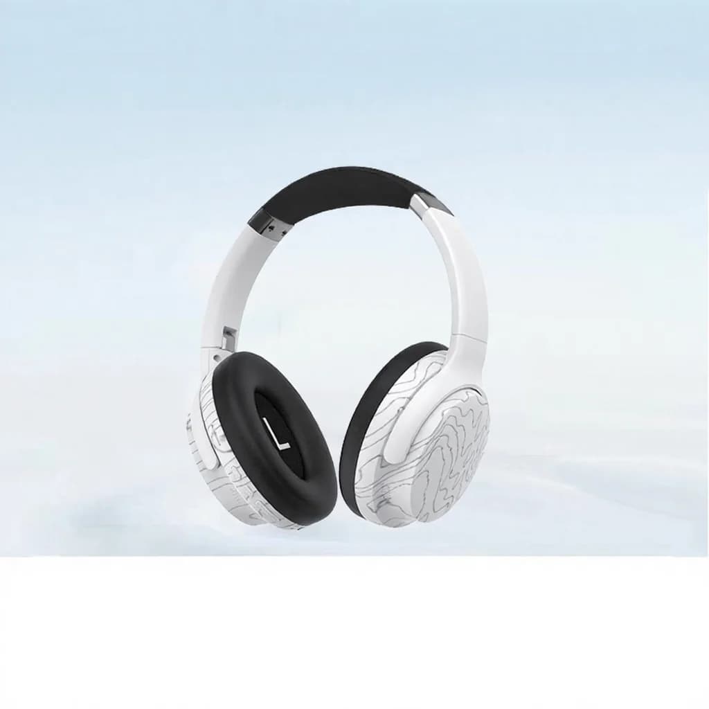Wireless Over-Ear Bluetooth Headphones with Mic and Multi EQ Modes