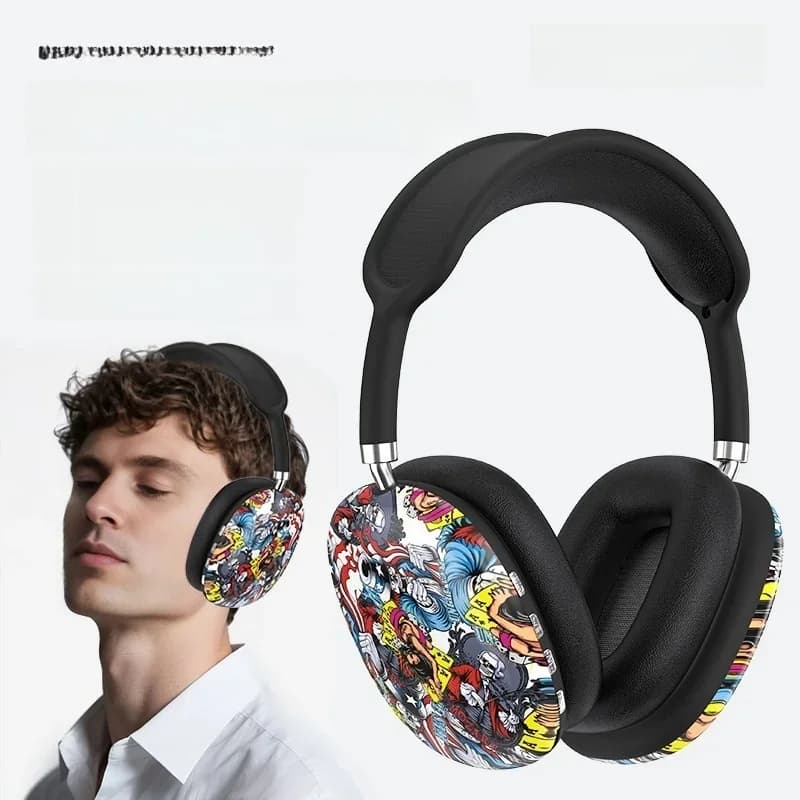 Ακουστικά Bluetooth Over-Ear Graffiti με FM Radio και Θύρα TF