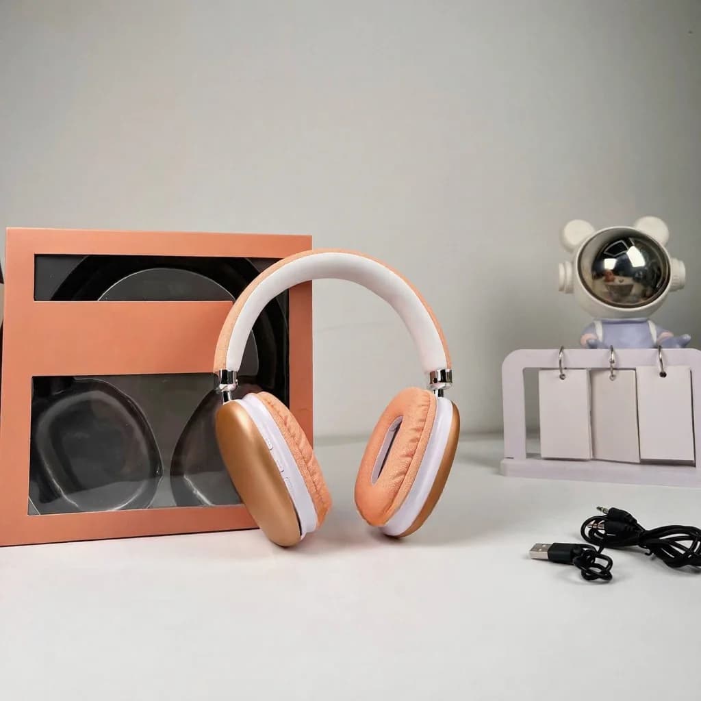 Ασύρματα Ακουστικά Over-Ear με Bluetooth 5.4 και Μεγάλη Διάρκεια Μπαταρίας