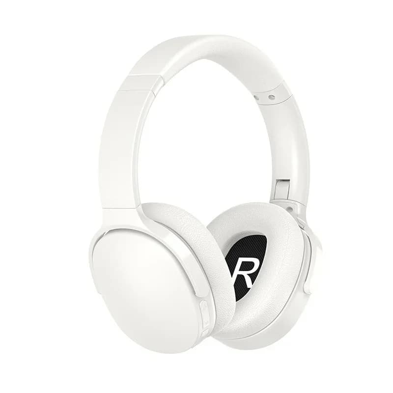 Wireless Over-Ear Bluetooth Headphones with Three EQ Modes and Mic
