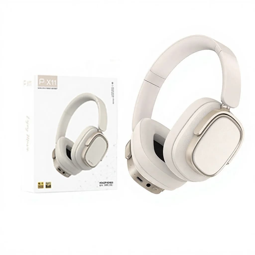 Over-Ear Wireless Headphones with Active Noise Cancelling and 35H Battery