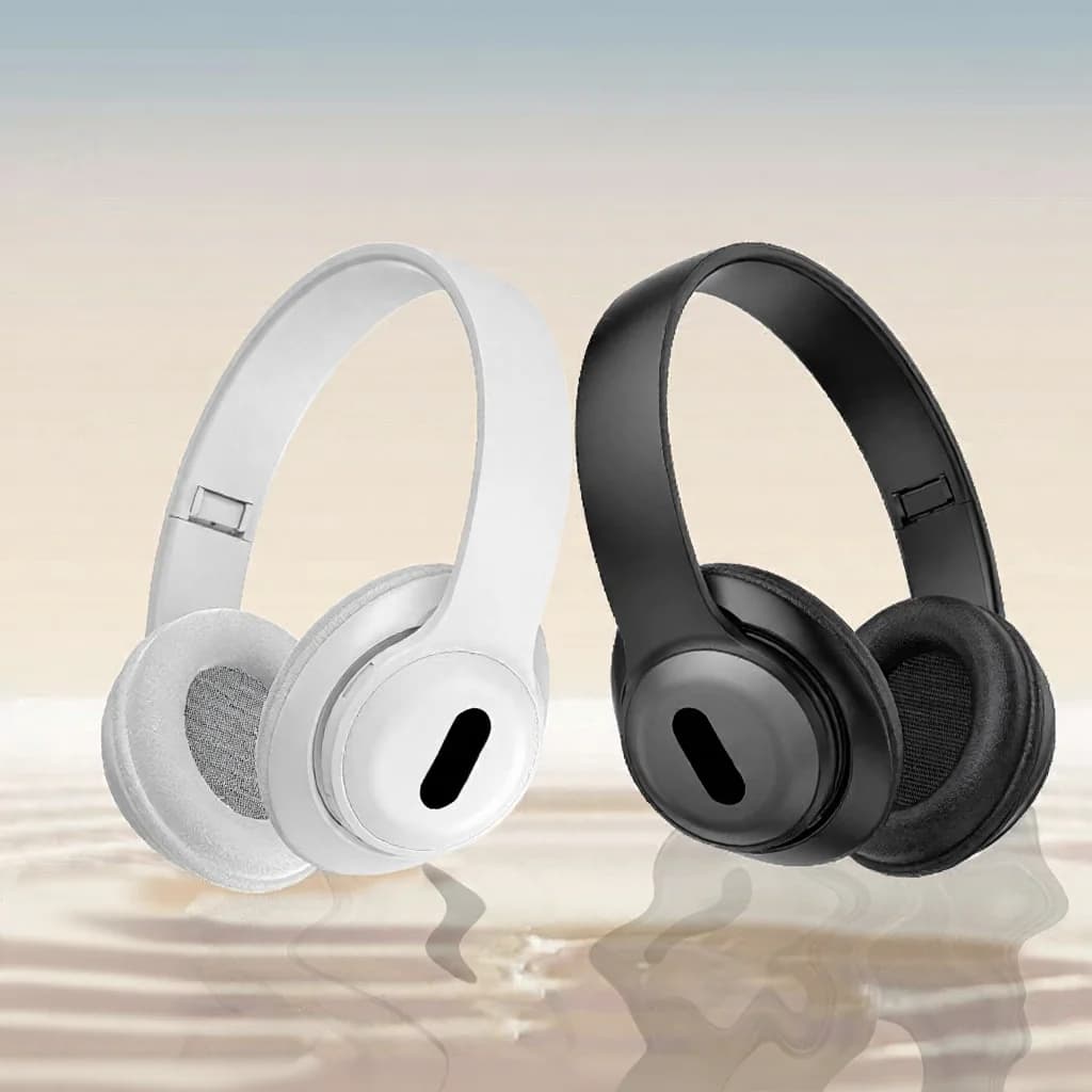 Over-Ear Wireless Bluetooth Headphones with FM Radio and TF Card Slot