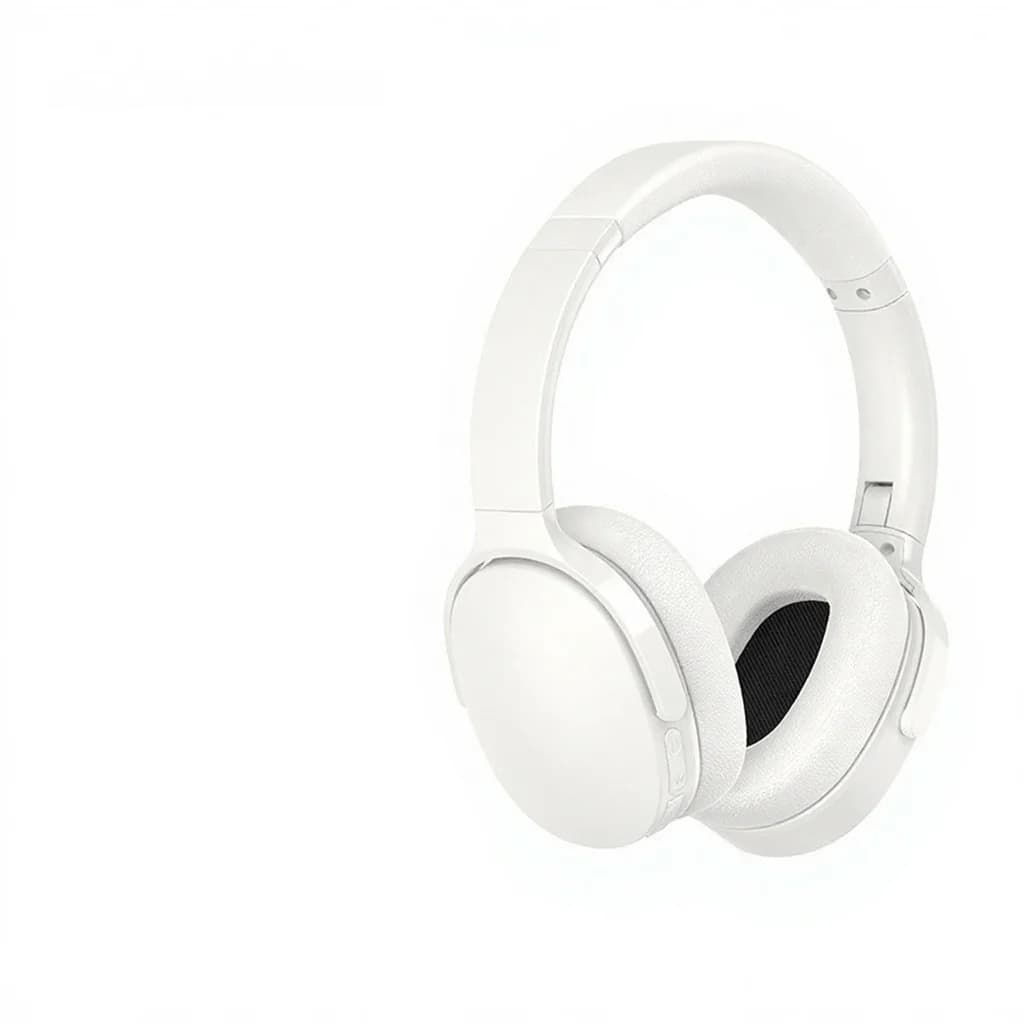 Wireless Over-Ear Bluetooth Headphones with Three EQ Modes and Mic