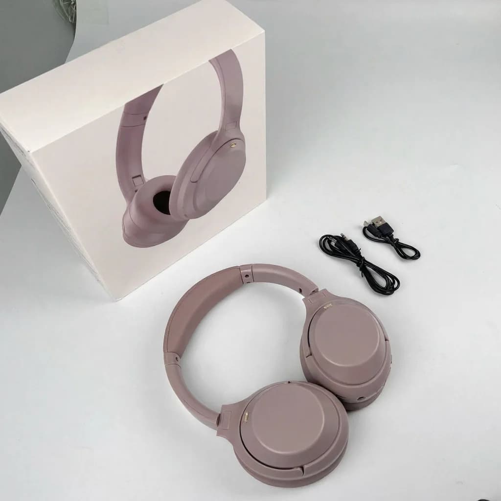 Wireless Over-Ear Headphones with Active Noise Cancelling and Type-C