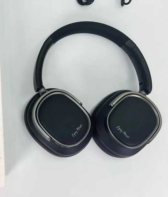 Retro Over-Ear Bluetooth Headphones with Active Noise Cancelling