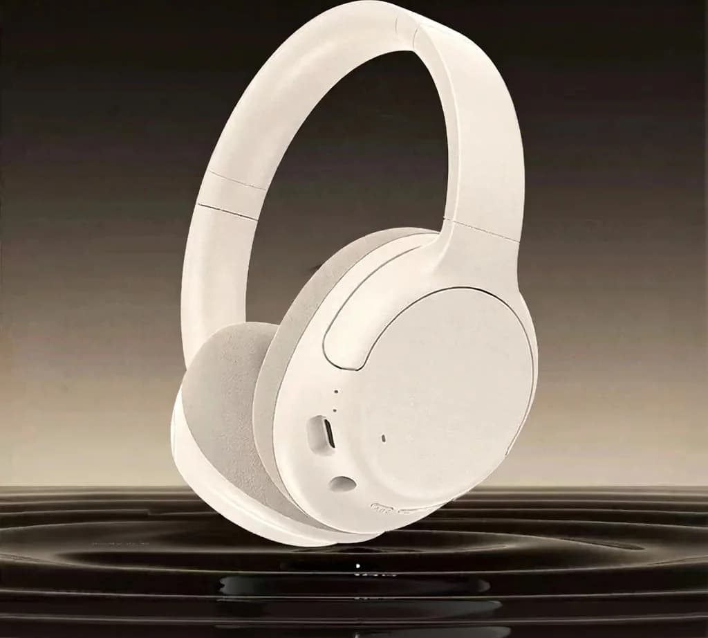 Active Noise Cancelling Wireless Bluetooth Headphones Over Ear Long Battery Life