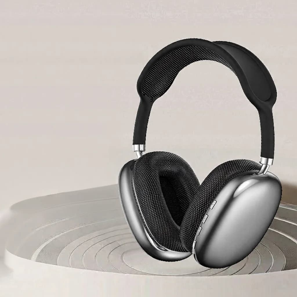 Wireless Over-Ear Headphones with FM Radio and TF Card Slot