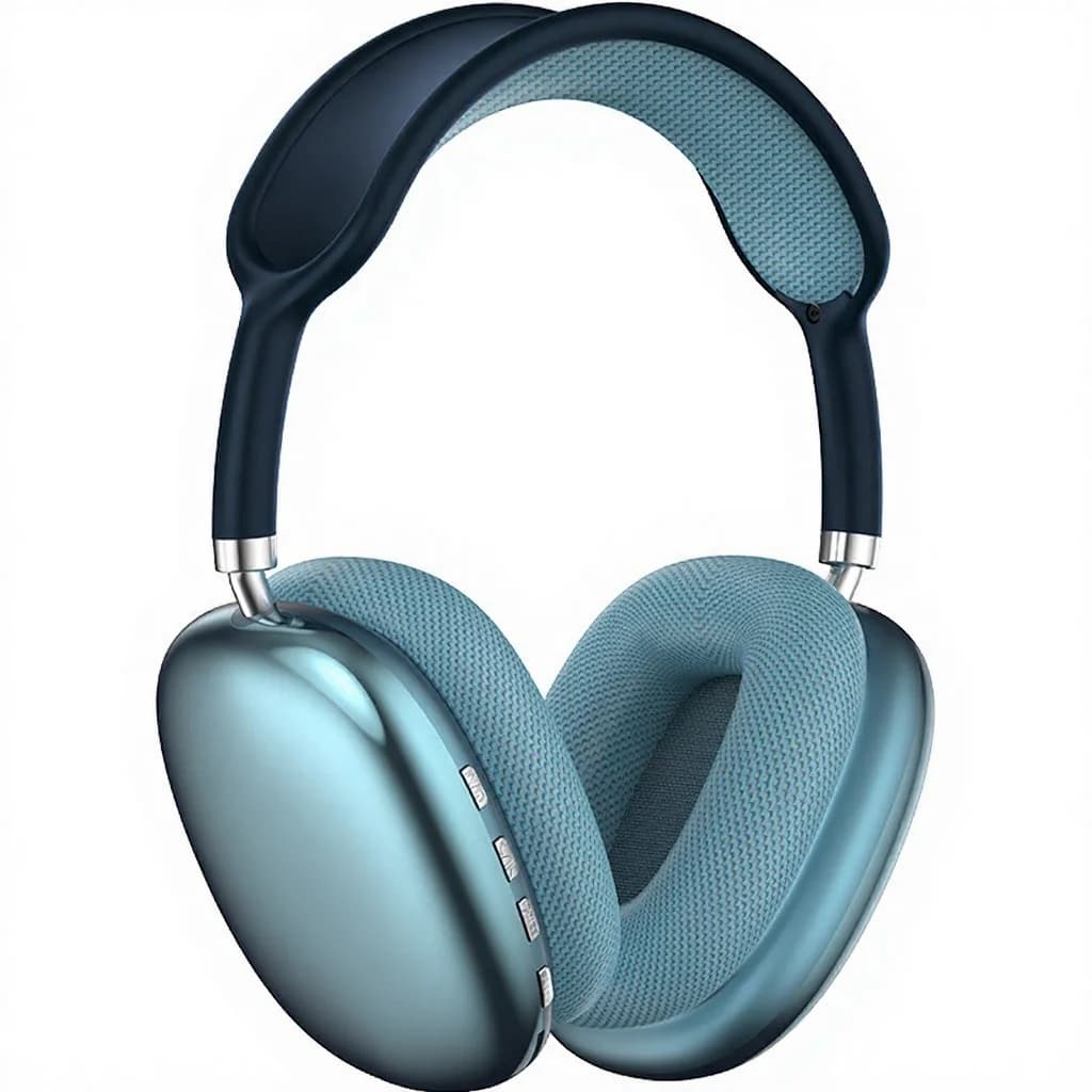 Wireless Over-Ear Headphones with FM Radio and TF Card Slot