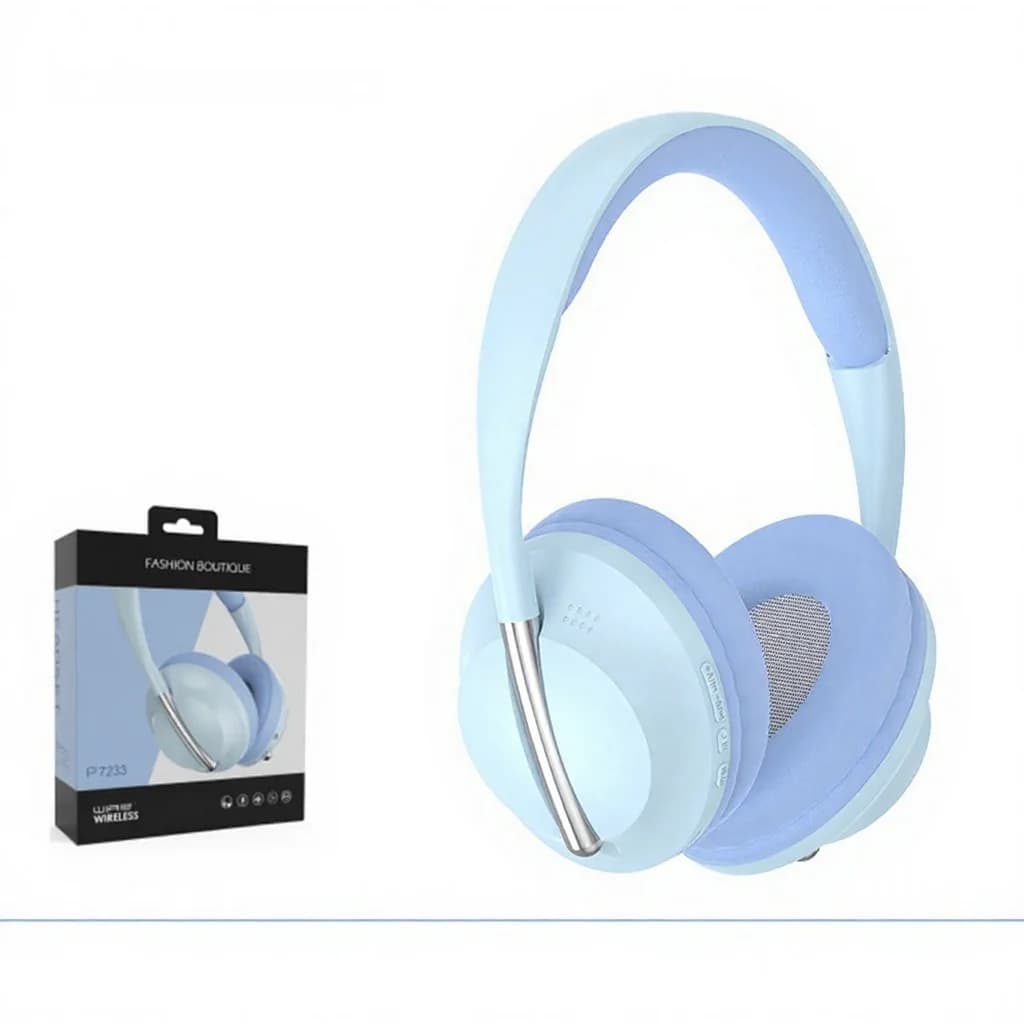 Over-Ear Wireless Headphones with TF Card Slot and AUX Input