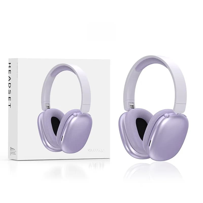 Wireless Bluetooth Over-Ear Headphones with Long Battery Life