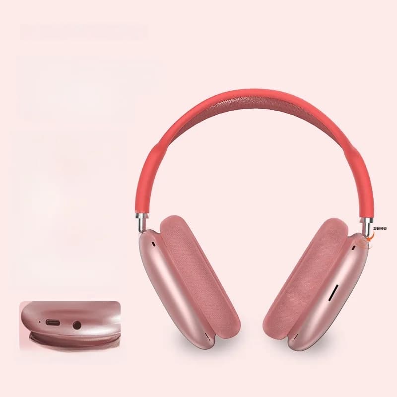 Ακουστικά Κεφαλής Bluetooth 5.4 με Περιστροφικό Κουμπί και FM Radio