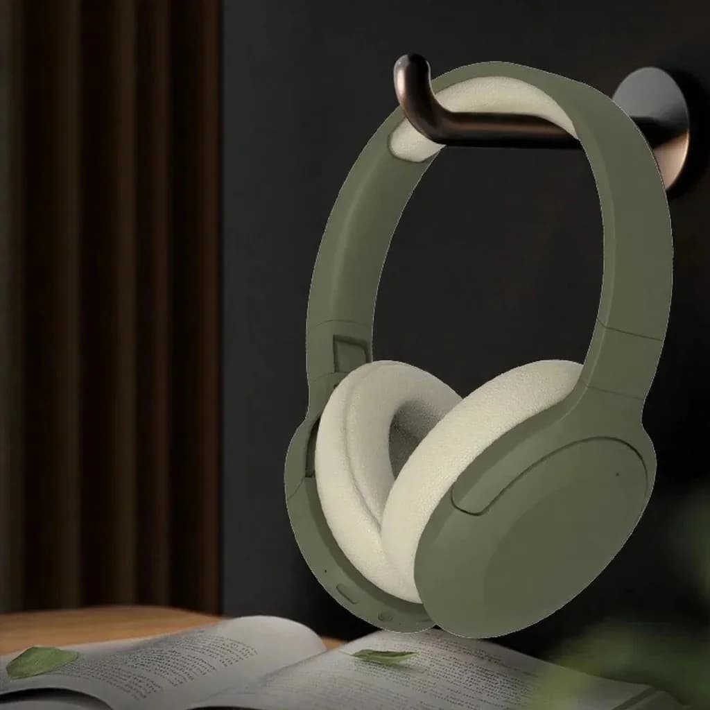 Wireless Bluetooth Over-Ear Headphones with FM Radio and Long Battery Life