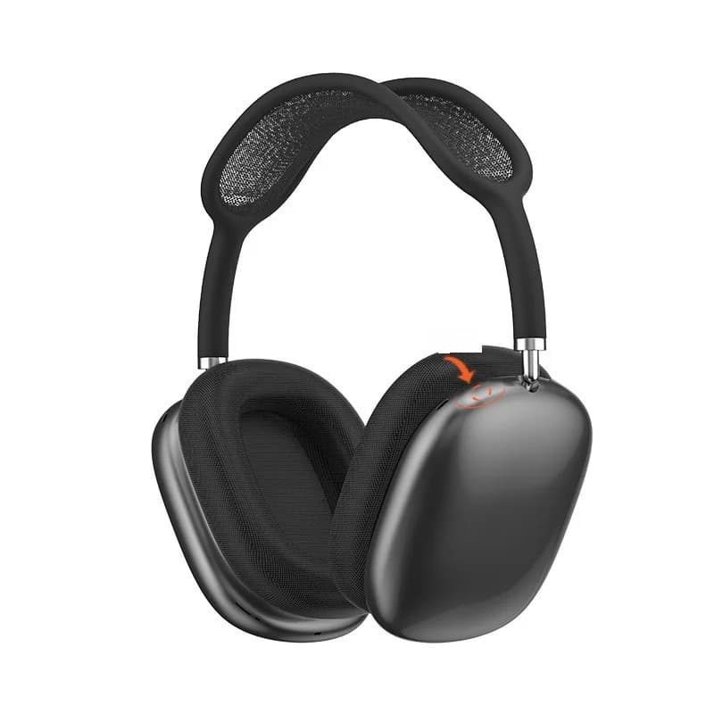 Ακουστικά Κεφαλής Bluetooth 5.4 με Περιστροφικό Κουμπί και FM Radio