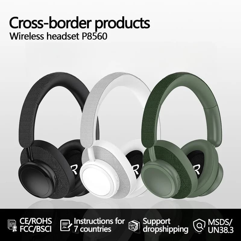Ασύρματα Ακουστικά Over-Ear με Βαθύ Μπάσο και Μεγάλη Διάρκεια Μπαταρίας