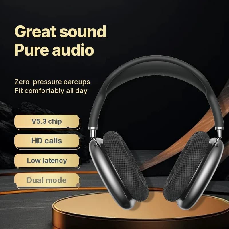 Ασύρματα Ακουστικά Κεφαλής Bluetooth με Βαθύ Μπάσο και Φόρτιση Type-C