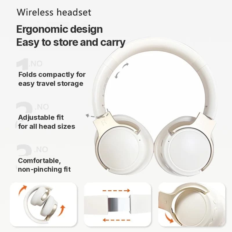 Ασύρματα Ακουστικά Bluetooth Over-Ear με Ενεργητική Ακύρωση Θορύβου
