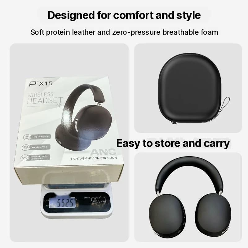 Ασύρματα Ακουστικά Over-Ear με ANC, Φόρτιση Type-C