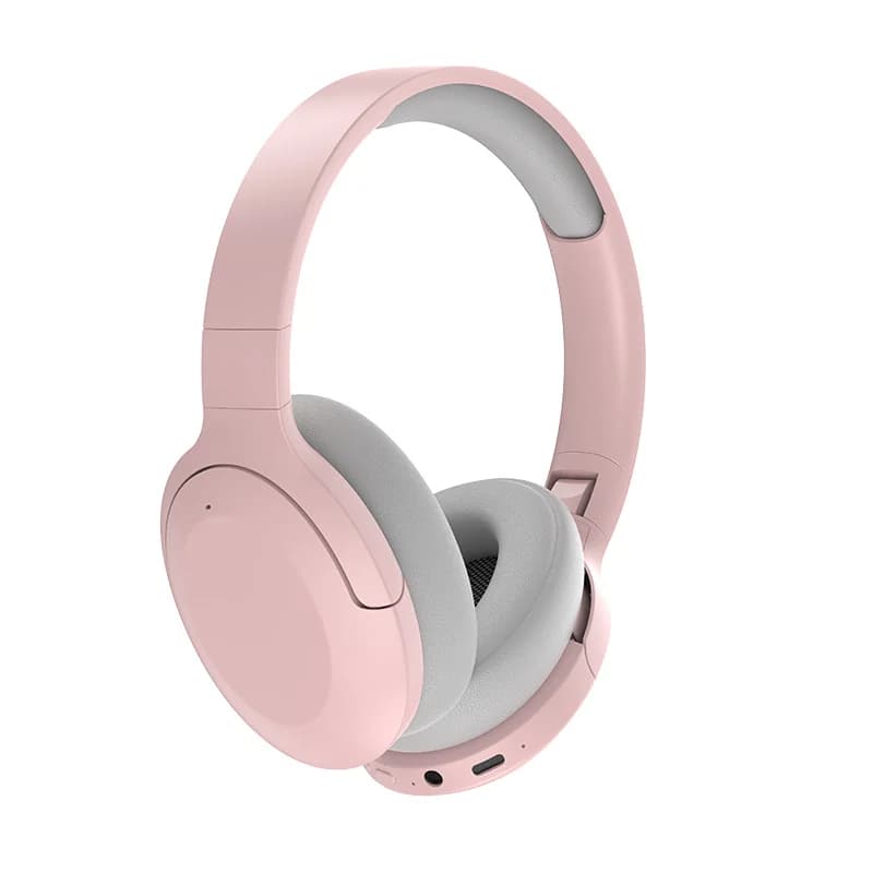 Wireless Over-Ear Bluetooth Headphones with Low Latency and Long Battery