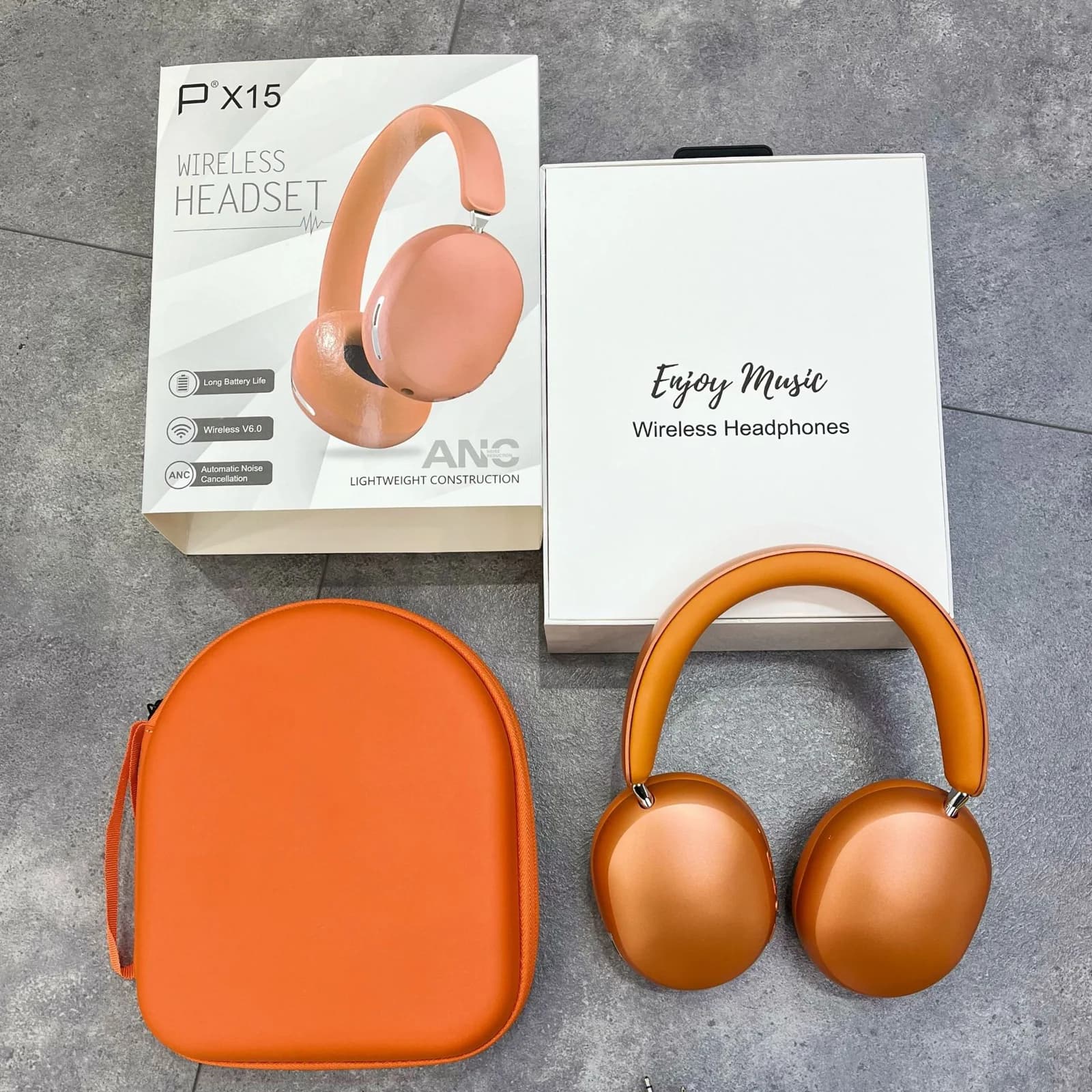 Ασύρματα Ακουστικά Over-Ear με ANC, Φόρτιση Type-C